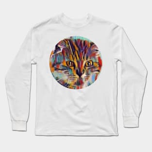 Fuzzy floppy cat Long Sleeve T-Shirt